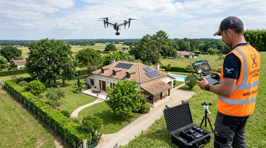 Captation photos ou vidéo par drone pour particulier. AeroTech Prime