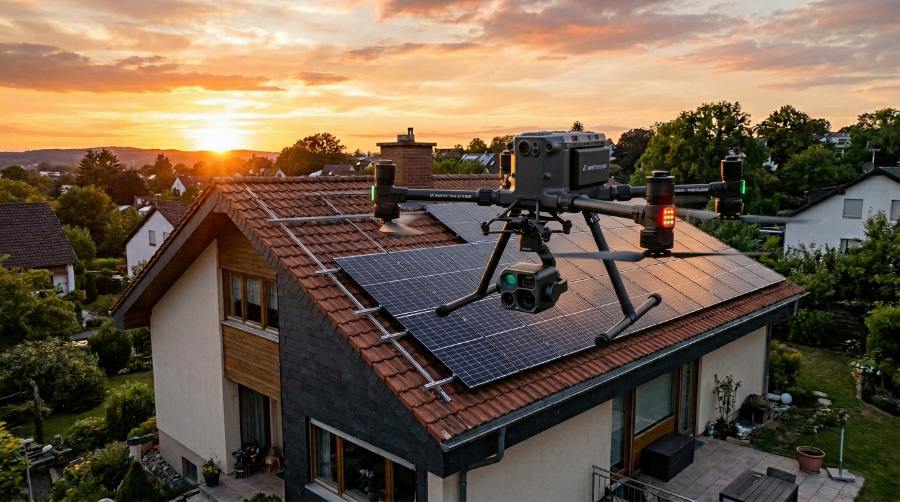 Prestations thermographie pour Particuliers avec drone de AeroTech Prime