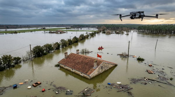 Drone inspection sinistre