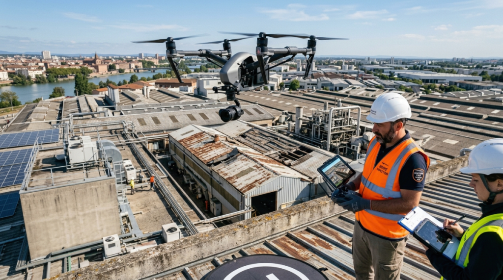 Inspection par drone avec AeroTech Prime