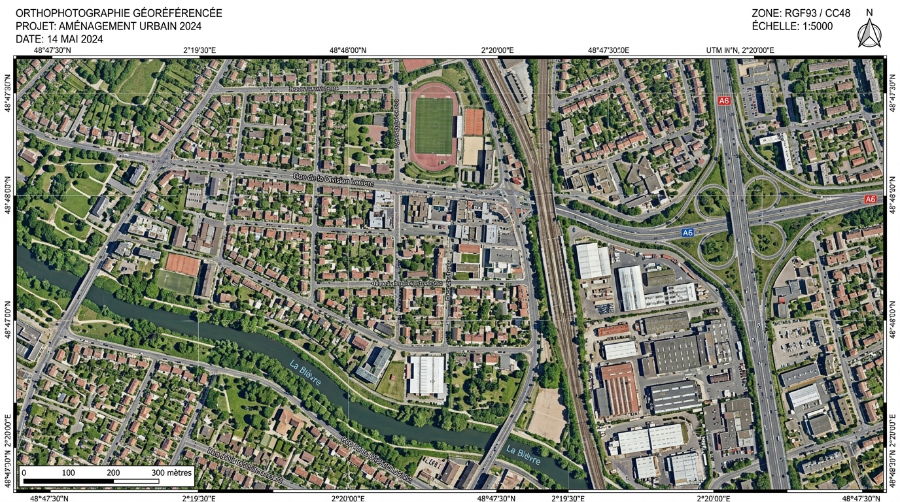 Orthophotos annotées