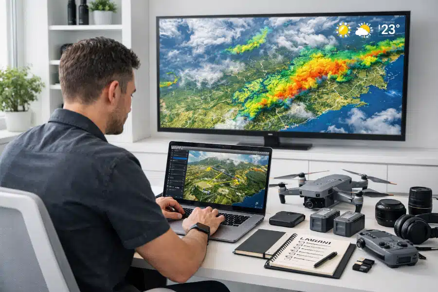 méthodologie Préparation professionnelle d’une mission drone